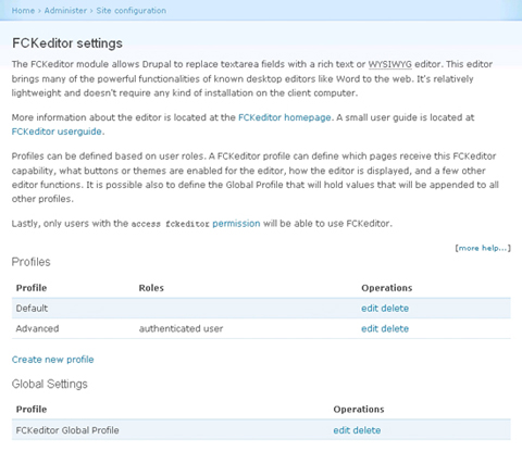 FCKeditor - WYSIWYG HTML editor