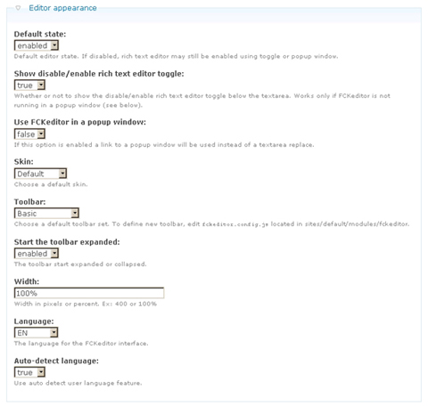 FCKeditor - WYSIWYG HTML editor